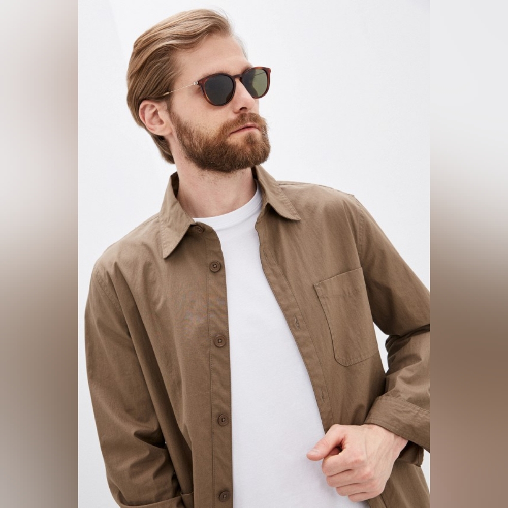 💯 original GG1048S002 Round Sunglasses Havana Gold - Picture 14 of 14